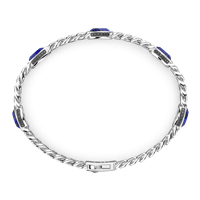 Bracelet Zancan Homme cosmostone in Argent Lapislazzulo EXB970-L - EXB970-L